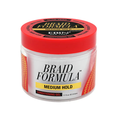 Ebin New York Braid Formula Conditioning Gel – Medium Hold, 11 oz - ANNS BEAUTY SUPPLY